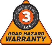 Jensen Tire & Auto 3-Year Road Hazard Warranty