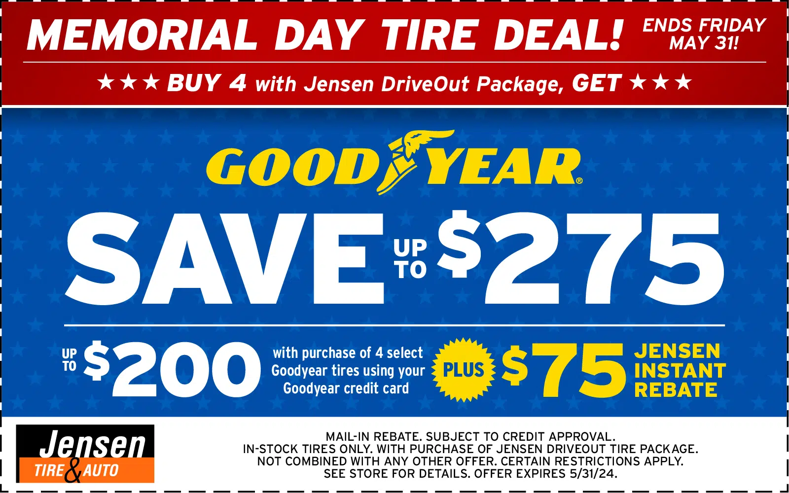 Tire & Auto Repair Stores Jensen Tire & Auto Shop Omaha